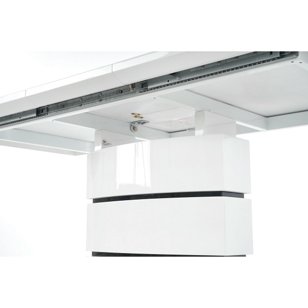 Stół NOBEL rozkładany biały - Halmar