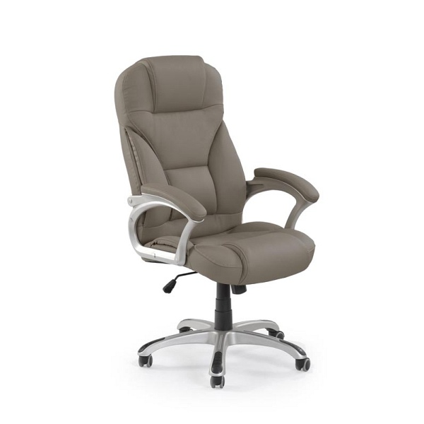 Fotel DESMOND gabinetowy popiel - Halmar