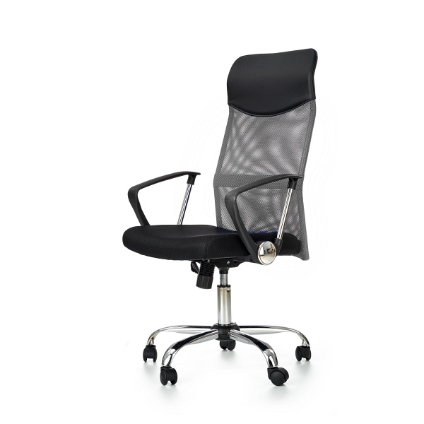 Fotel VIRE pracowniczy popiel - Halmar