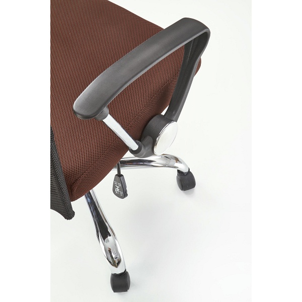 Fotel VIRE pracowniczy brązowy - Halmar