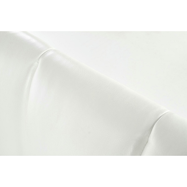 Łóżko SANDY tapicerowane biały - Halmar