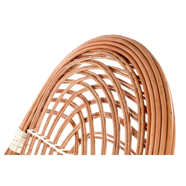 Fotel ROCCO wiklinowy bujany, kolor: naturalny - Halmar