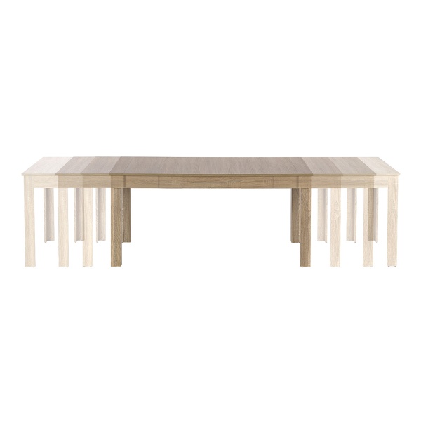 Stół SEWERYN 160/300 cm kolor dąb sonoma - Halmar