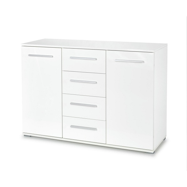 Komoda LIMA KM-4 biały - Halmar