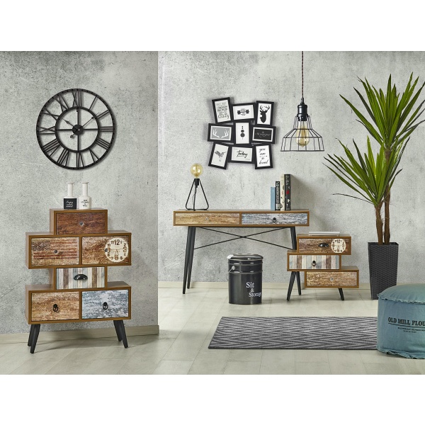 Komoda MEZO KM2 wielobarwny - Halmar