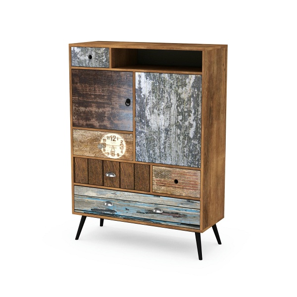 Komoda MEZO KM4 wielobarwny - Halmar