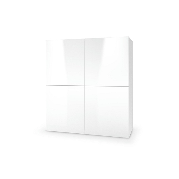 Komoda LIVO KM-100 stojąca biały - Halmar