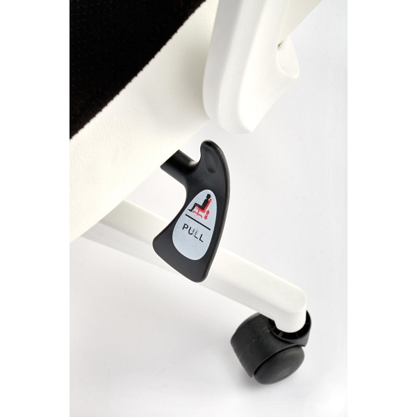 Fotel CHRONO gabinetowy biało-czarny - Halmar