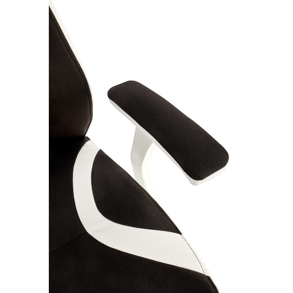 Fotel CHRONO gabinetowy biało-czarny - Halmar