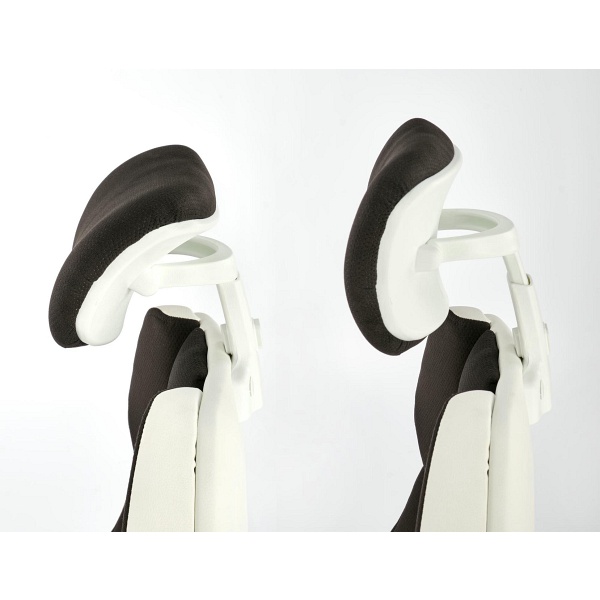 Fotel CHRONO gabinetowy biało-czarny - Halmar