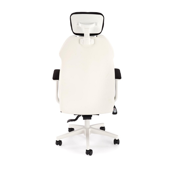 Fotel CHRONO gabinetowy biało-czarny - Halmar