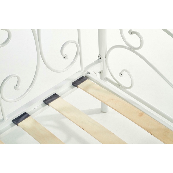 Łóżko SUMATRA białe - Halmar