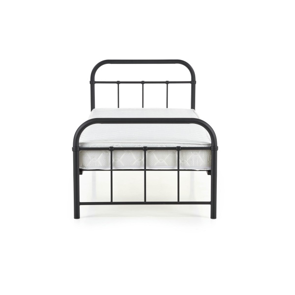 LINDA 90 łożko czarne - Halmar