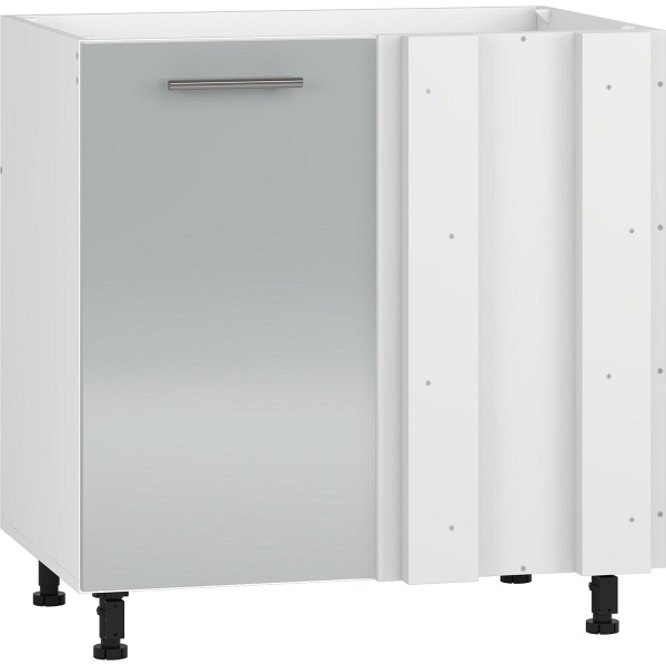 Szafka VENTO DKN-100/82 zlewozmywakowa narożna front: jasny popiel - Halmar