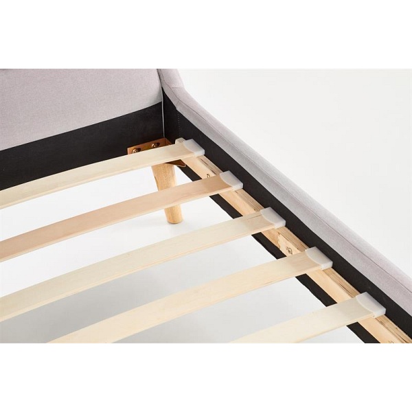 Łóżko ELANDA 160cm jasny popiel - Halmar