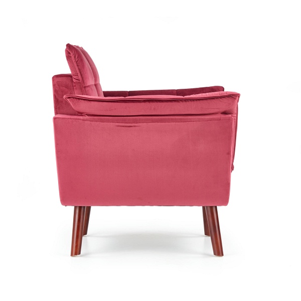 Fotel REZZO wypoczynkowy bordowy - Halmar