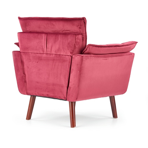 Fotel REZZO wypoczynkowy bordowy - Halmar