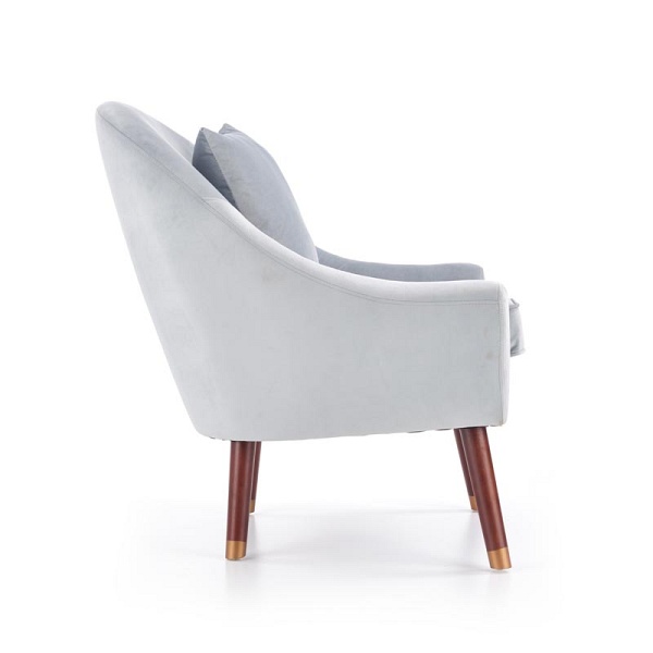 Fotel OPALE wypoczynkowy popielaty - Halmar