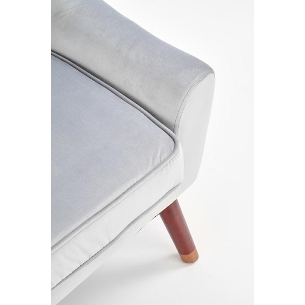 Fotel OPALE wypoczynkowy popielaty - Halmar