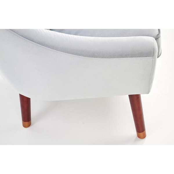 Fotel OPALE wypoczynkowy popielaty - Halmar