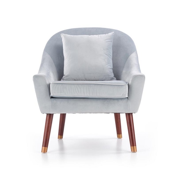 Fotel OPALE wypoczynkowy popielaty - Halmar