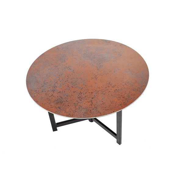 TWINS zestaw 2 ław, kolor: grafitowy / brązowy / czarny - Halmar