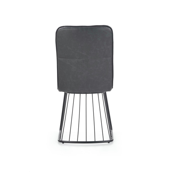 Krzesło K269 jasny brąz / czarny - Halmar