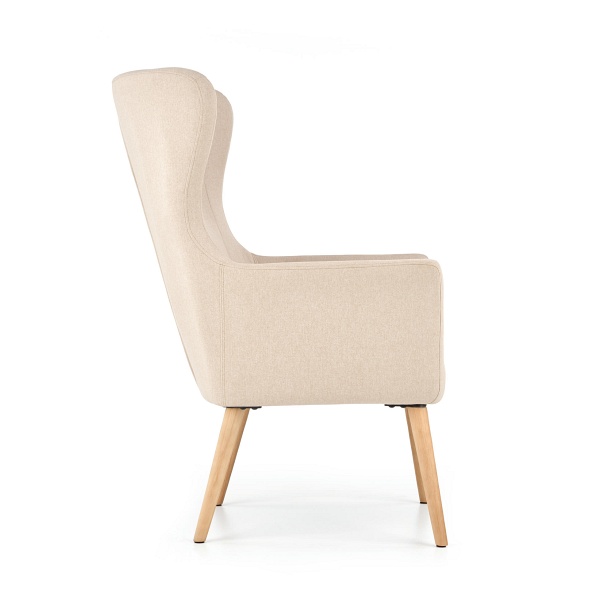 Fotel COTTO wypoczynkowy beżowy - Halmar