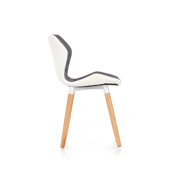 Krzesło K277 biało / popiel - Halmar