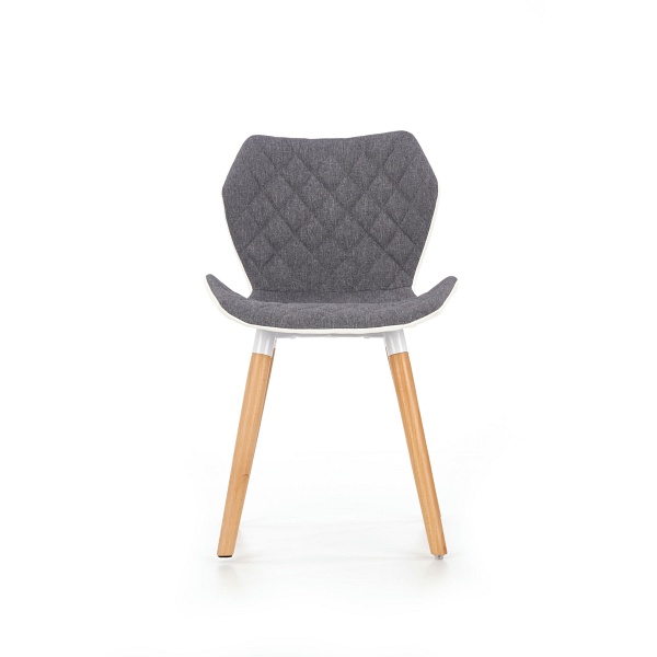 Krzesło K277 biało / popiel - Halmar