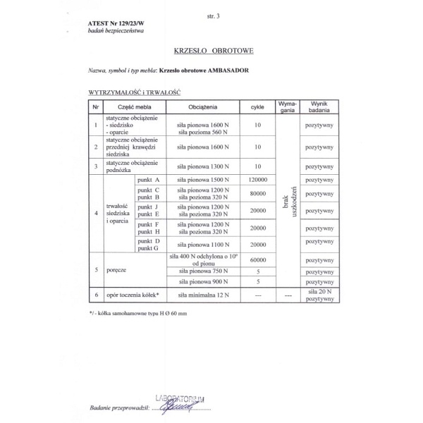 Fotel AMBASADOR gabinetowy popielato / czarny - Halmar