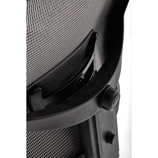 Fotel ADMIRAL gabinetowy popielato / czarny - Halmar