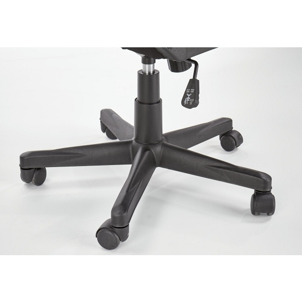 Fotel CAYMAN gabinetowy jasny popiel-turkusowy - Halmar