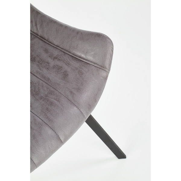 Krzesło K279 popielaty / czarny - Halmar