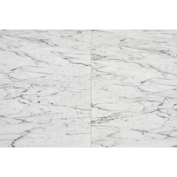 Stół DALLAS rozkładany czarny stelaż, blat - marmur - Halmar