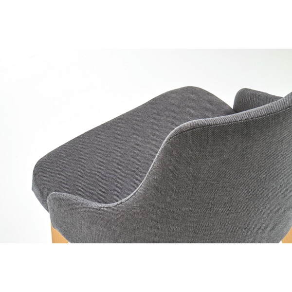 Krzesło TOLEDO dąb miodowy / tap. Inari 95 - Halmar