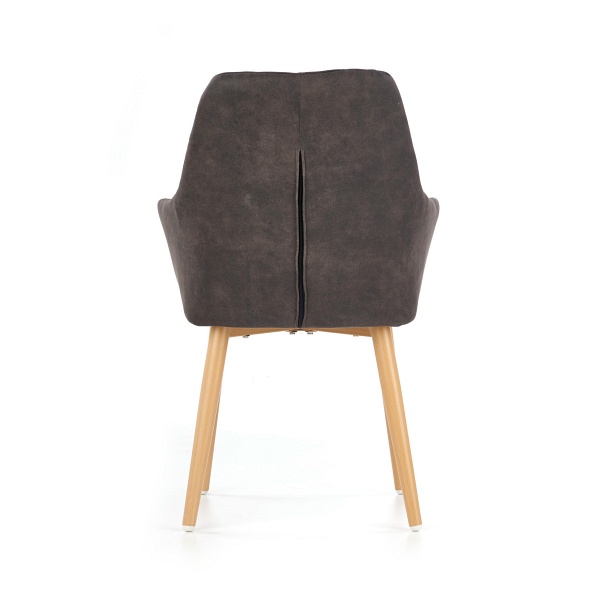 Krzesło K287 ciemny brąz - Halmar