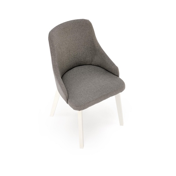 Krzesło TOLEDO biały / tap. Inari 91 - Halmar