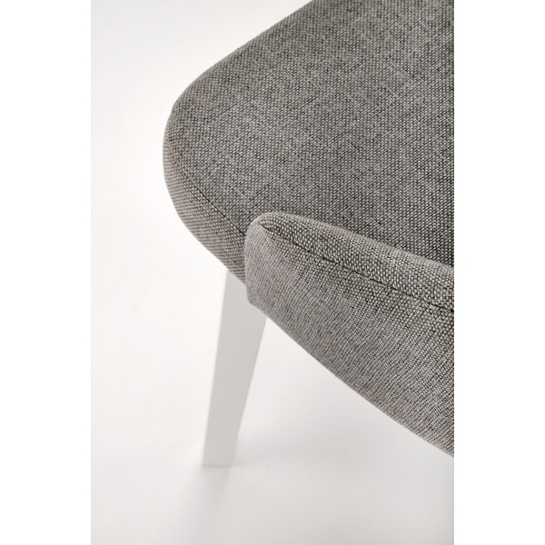 Krzesło TOLEDO biały / tap. Inari 91 - Halmar