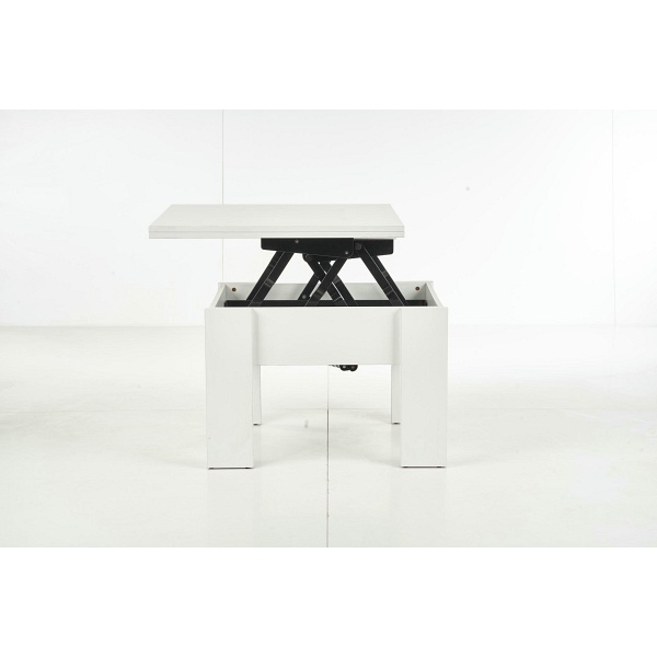 Stół SERAFIN ławo kolor biały - Halmar