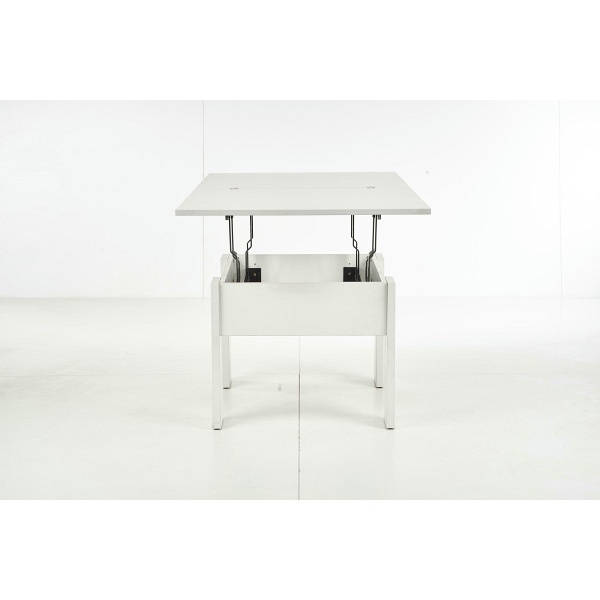 Stół SERAFIN ławo kolor biały - Halmar