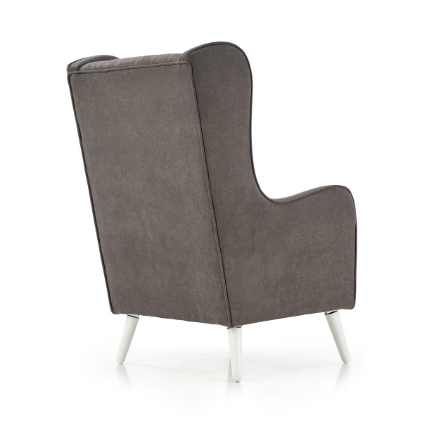 Fotel CHESTER wypoczynkowy ciemny popiel - Halmar