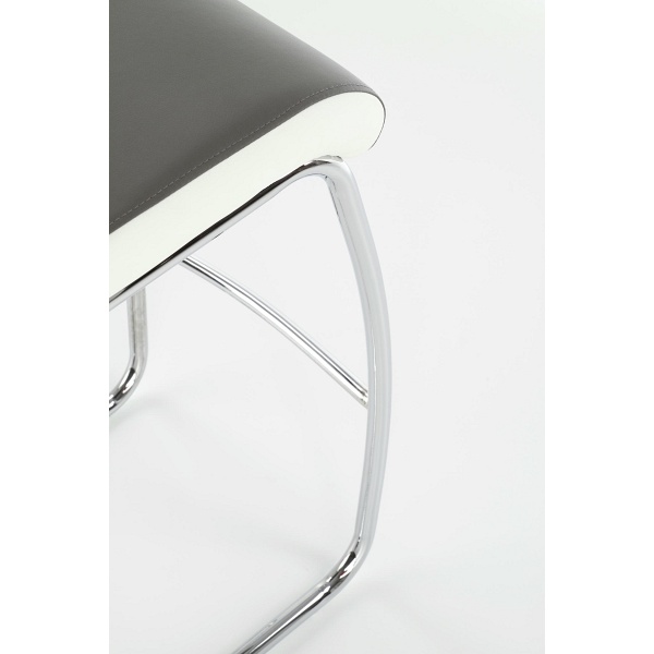 Hoker H87 biało / popielaty - Halmar