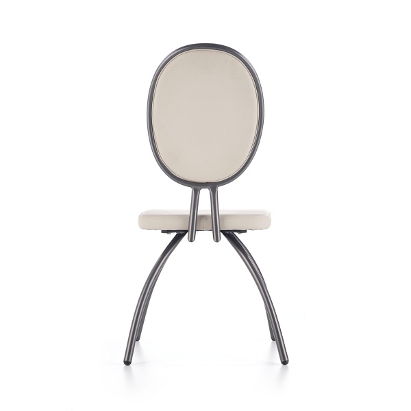 Krzesło K298 jasny popiel / grafitowy - Halmar