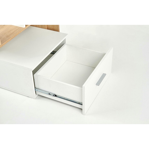 Biurko GROSSO dąb złoty / biały - Halmar