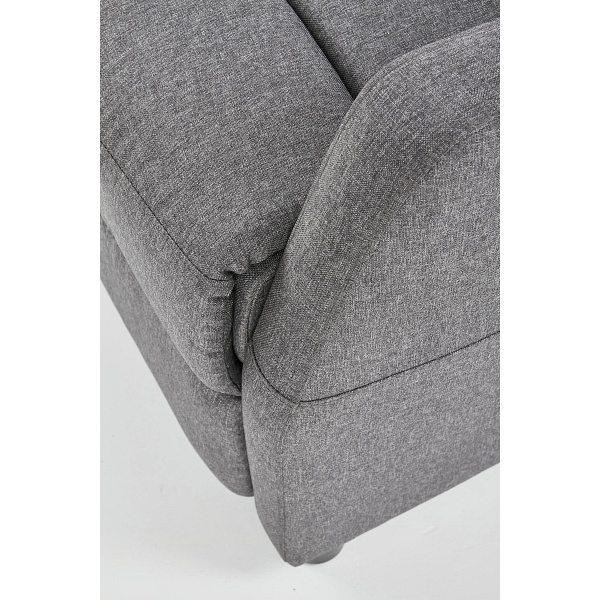 Fotel FELIPE wypoczynkowy ciemny popiel - Halmar