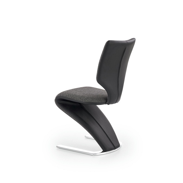 Krzesło K307 czarny / ciemny popiel - Halmar