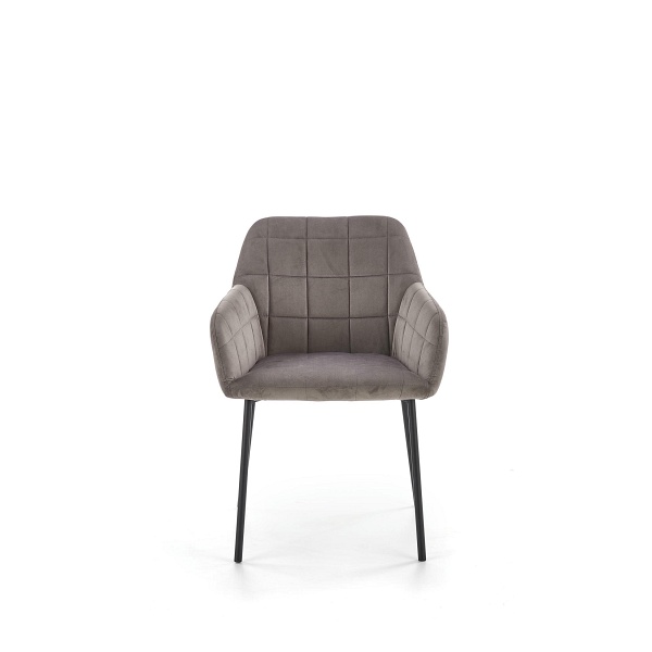 Krzesło K305 czarny / popielaty - Halmar