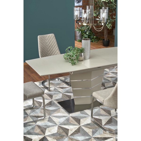 Stół SORENTO rozkładany beżowy mat - Halmar