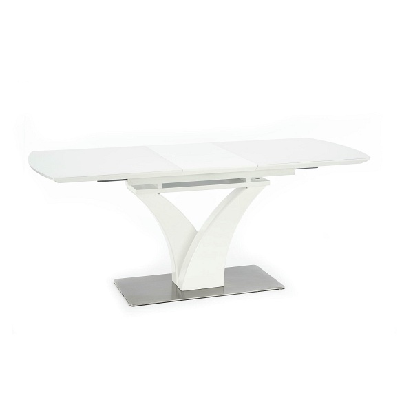 Stół PALERMO rozkładany biały mat - Halmar